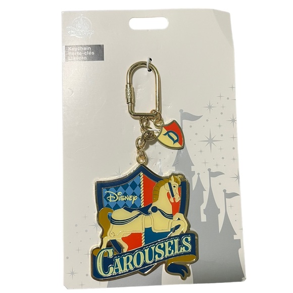 Disney Other - BNWT. DISNEY PARKS CAROUSEL KEY CHAIN